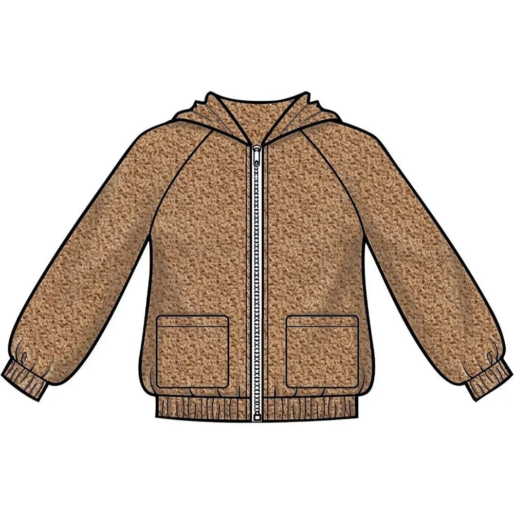 Simplicity Sewing Pattern 8999‎ 10259 Jacket Coat Hooded Girls Size 3-6